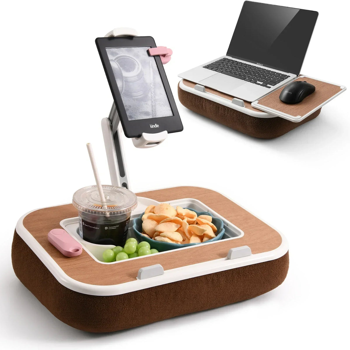 Work & Chill Rotating Tablet Pillow Desk