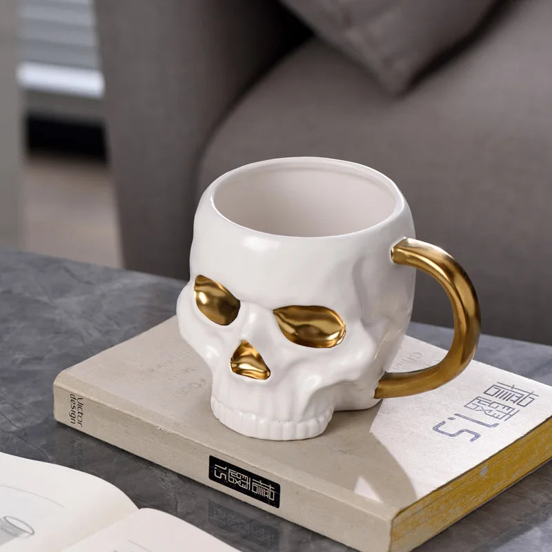 Spooky Skull Coffee Mug