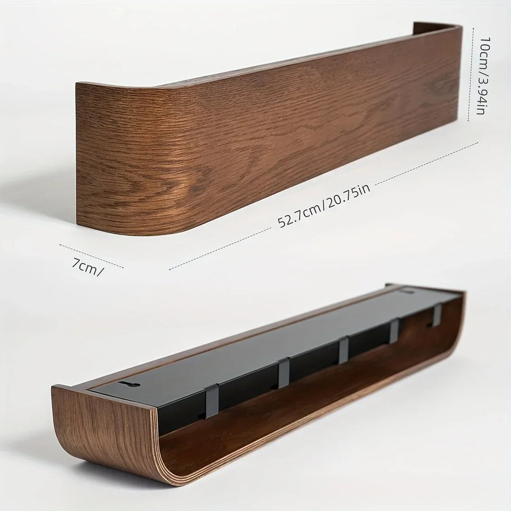 NordicHide Rack Wall wardrobe with shelf & hidden hooks Siopsrl