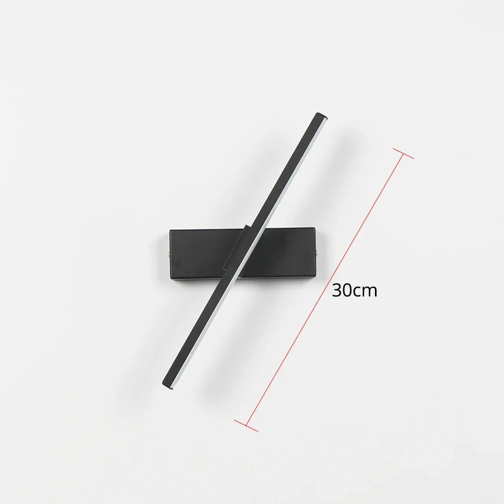 Siopsrl| AuroLite Adjustable LED Wall Light | 330° Swiveling | Modern Design for Bedroom & Living Room | Aluminum