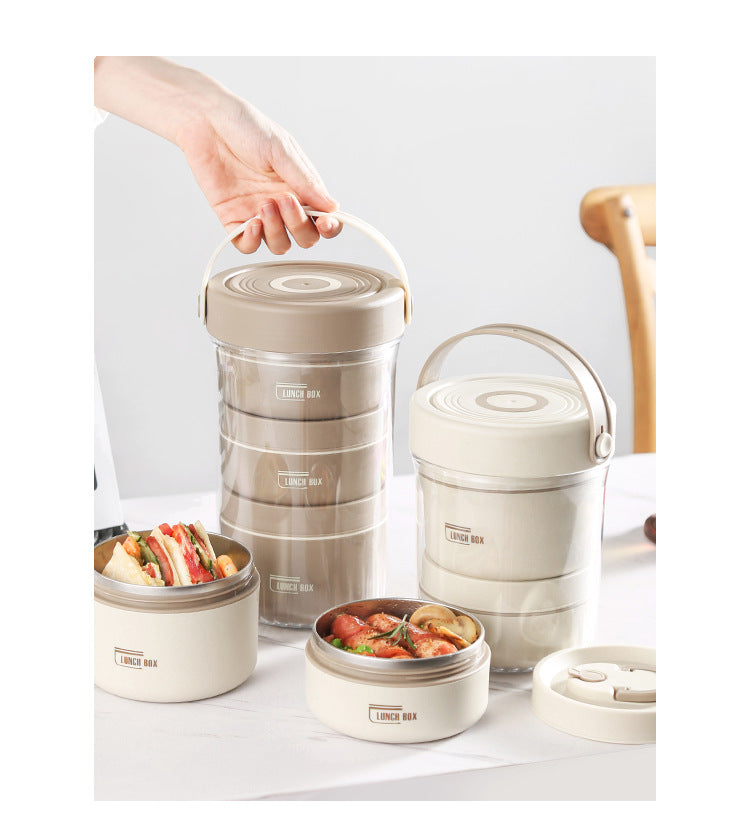 Siopsrl| Stackable Leak-Proof Thermal Lunch Box