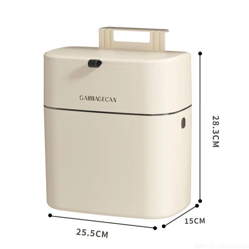 Siopsrl| Space-Saver Hangable Home Mini Trash Bin