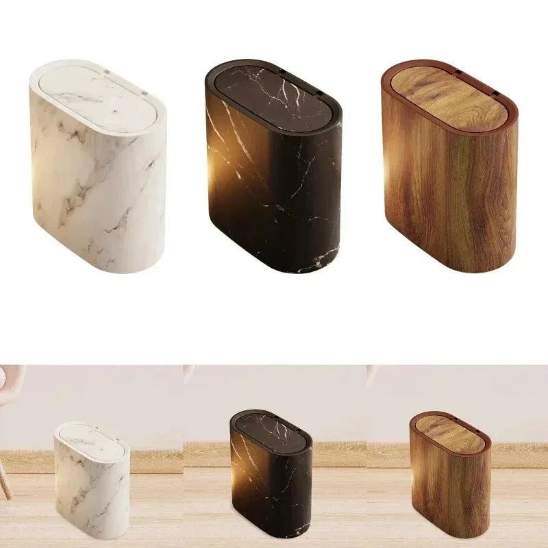 Nordic Marble Design Trash Can Siopsrl