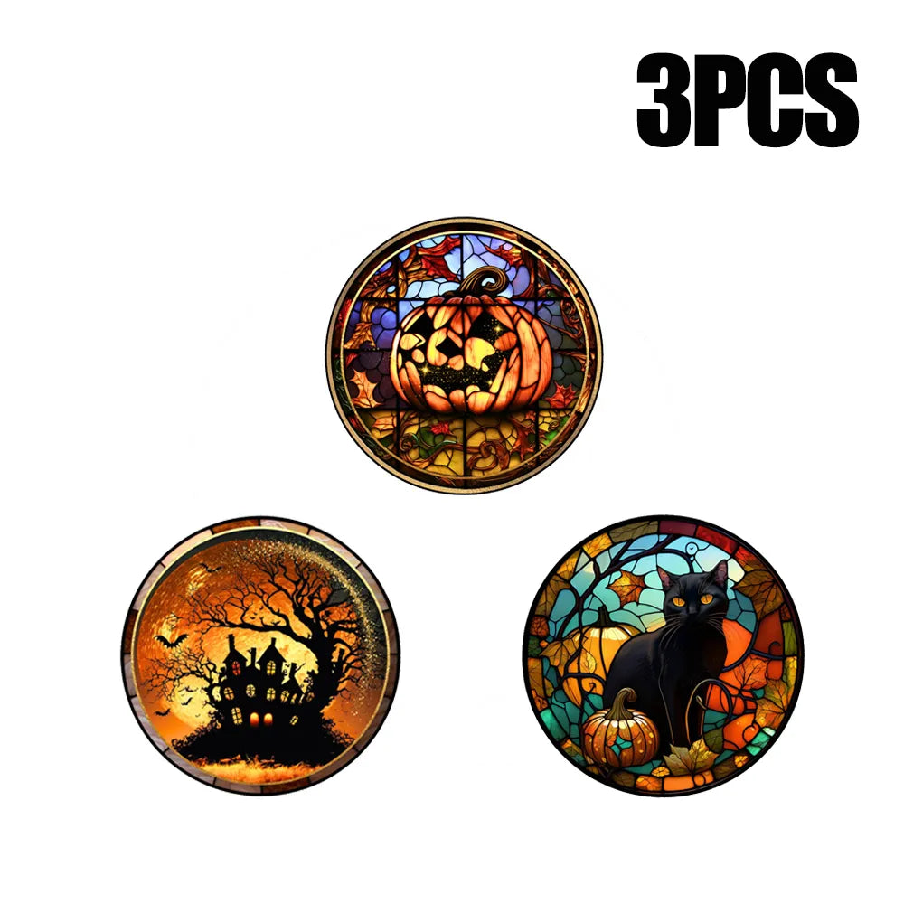Siopsrl| Spooky Window Halloween Removable Stickers