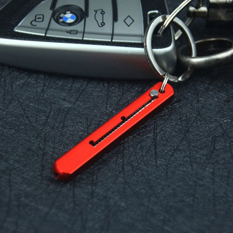 Compact Titanium Outdoor Tool Keychain