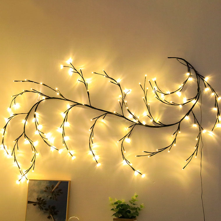Siopsrl| Modern Branch Rattan String Lights LED Decorative String Lights