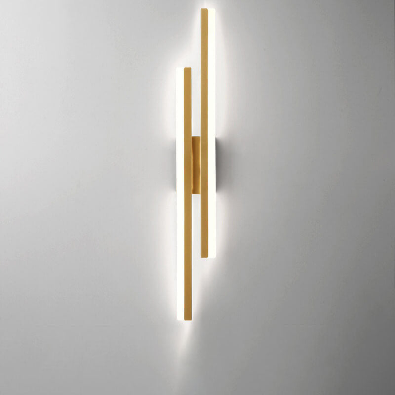 Siopsrl| LuxLine Modern LED Wall Lamp | Minimalist Design | Iron & Acrylic | Dimmable Light