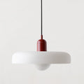 Siopsrl| Coloured Glass Pendant Light – Elegant Bauhaus-Style Hanging Lamp for Living Room & Dining Area