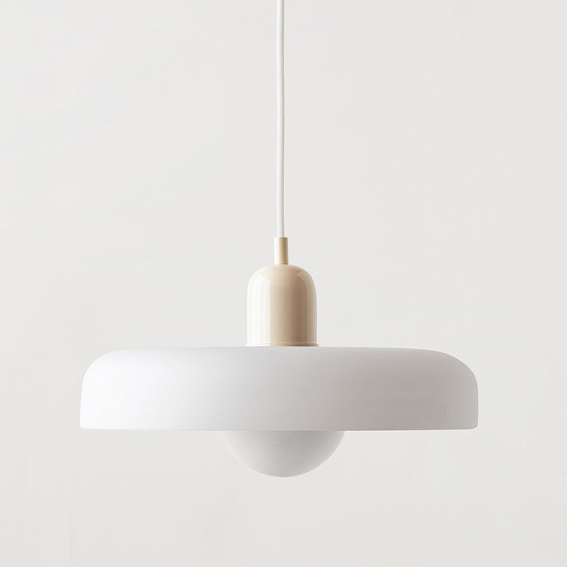 Siopsrl| Coloured Glass Pendant Light – Elegant Bauhaus-Style Hanging Lamp for Living Room & Dining Area