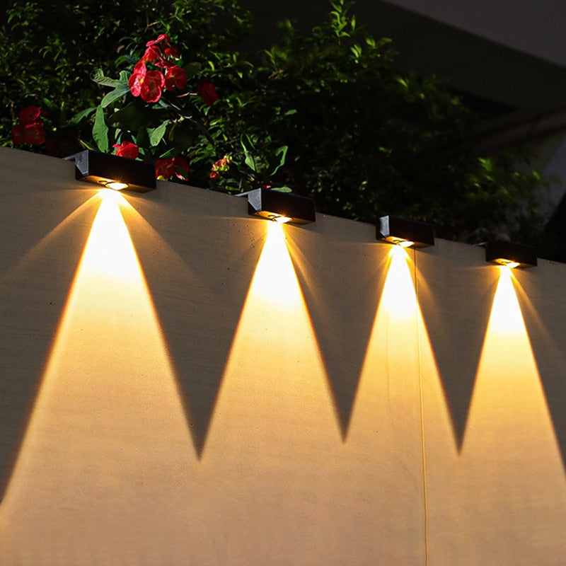 Siopsrl| Solar Garden Lighting with Rain and Wind Protection