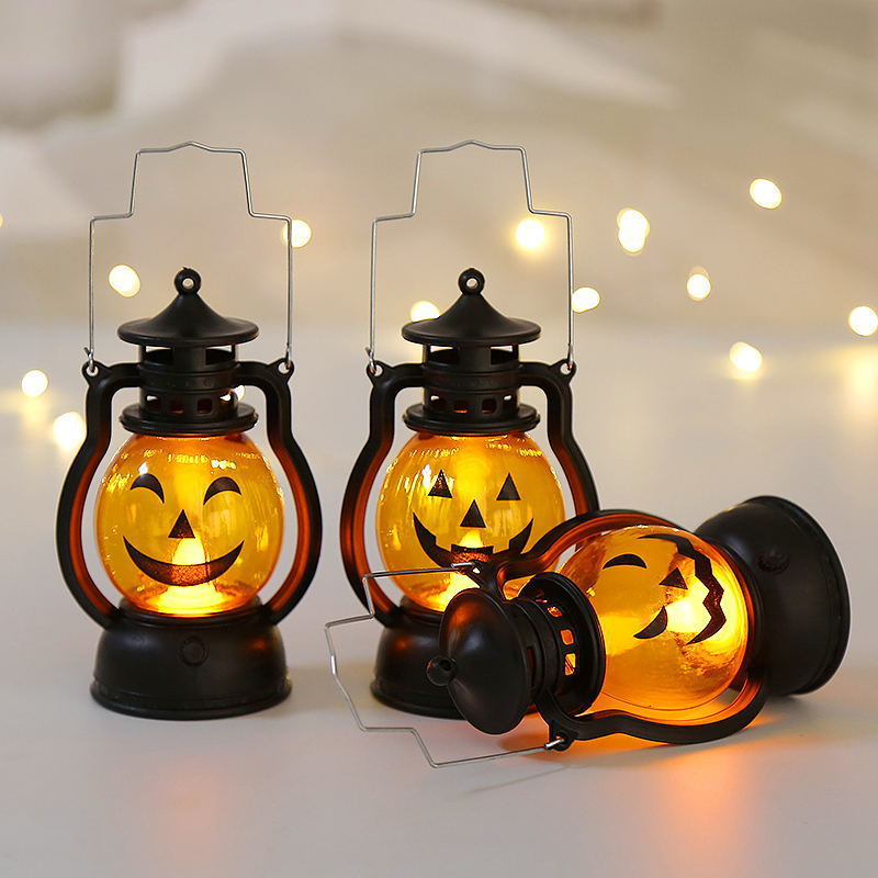 Siopsrl| Mini Halloween Scary Pumpkin Hanging Lamp