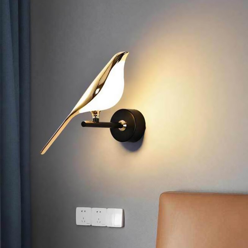 Siopsrl| Modern Nordic Wall Bird Lamp