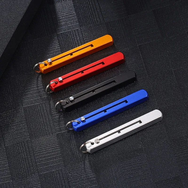 Compact Titanium Outdoor Tool Keychain