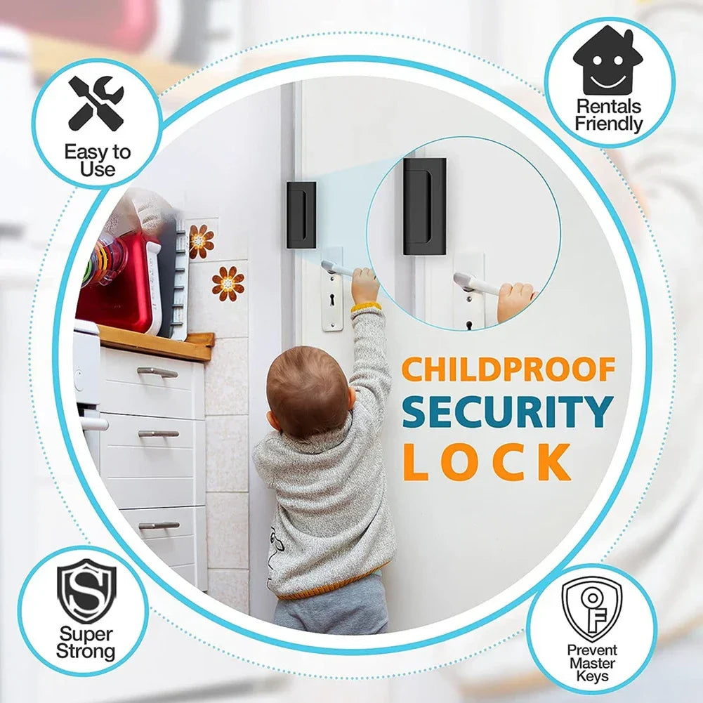Siopsrl| Anti-theft Childproof Door Safety Latch