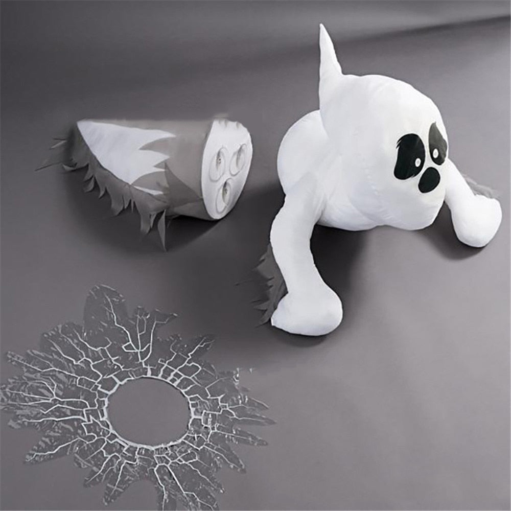 Siopsrl| Window Crashing Ghost Halloween Decoration
