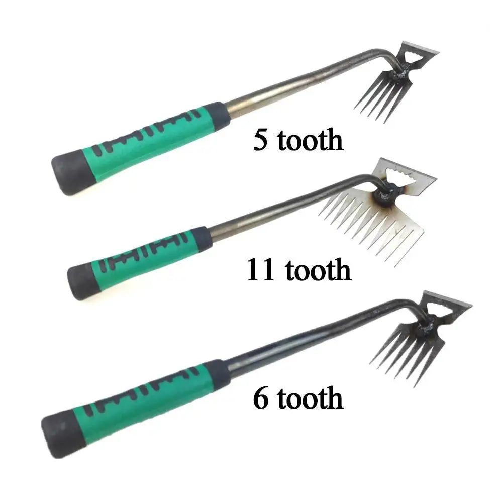 Siopsrl| Raveta Garden rake | Robust steel tines | Ergonomic handle | Effective against weeds & leaves