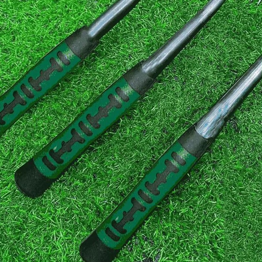 Siopsrl| Dual-Purpose 8-Tooth Manganese Steel Hoe with Non-Slip Rubber Handle for Weeding, Digging, and Soil Loosening