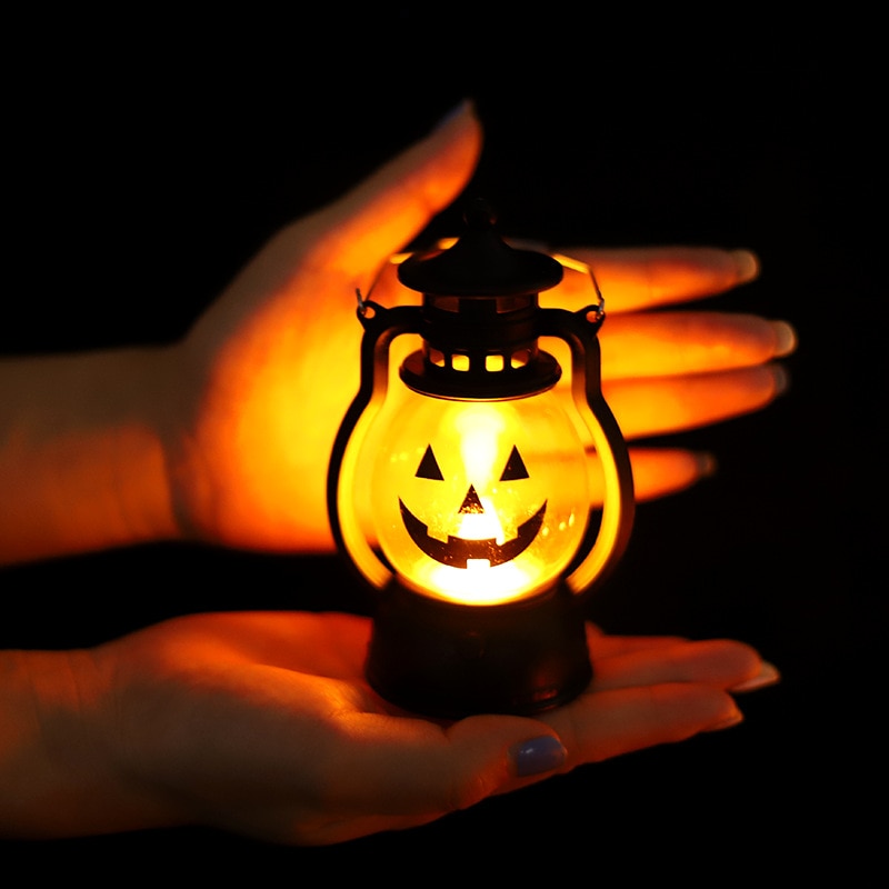 Siopsrl| Mini Halloween Scary Pumpkin Hanging Lamp