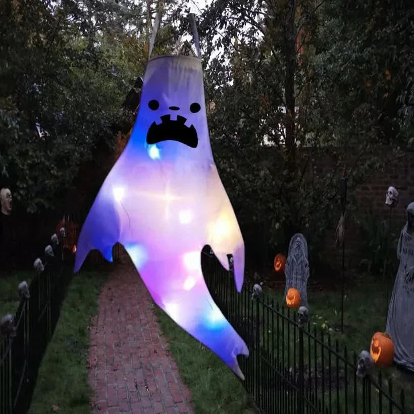 Siopsrl| Halloween Hanging Ghost Lights – LED Outdoor Decor
