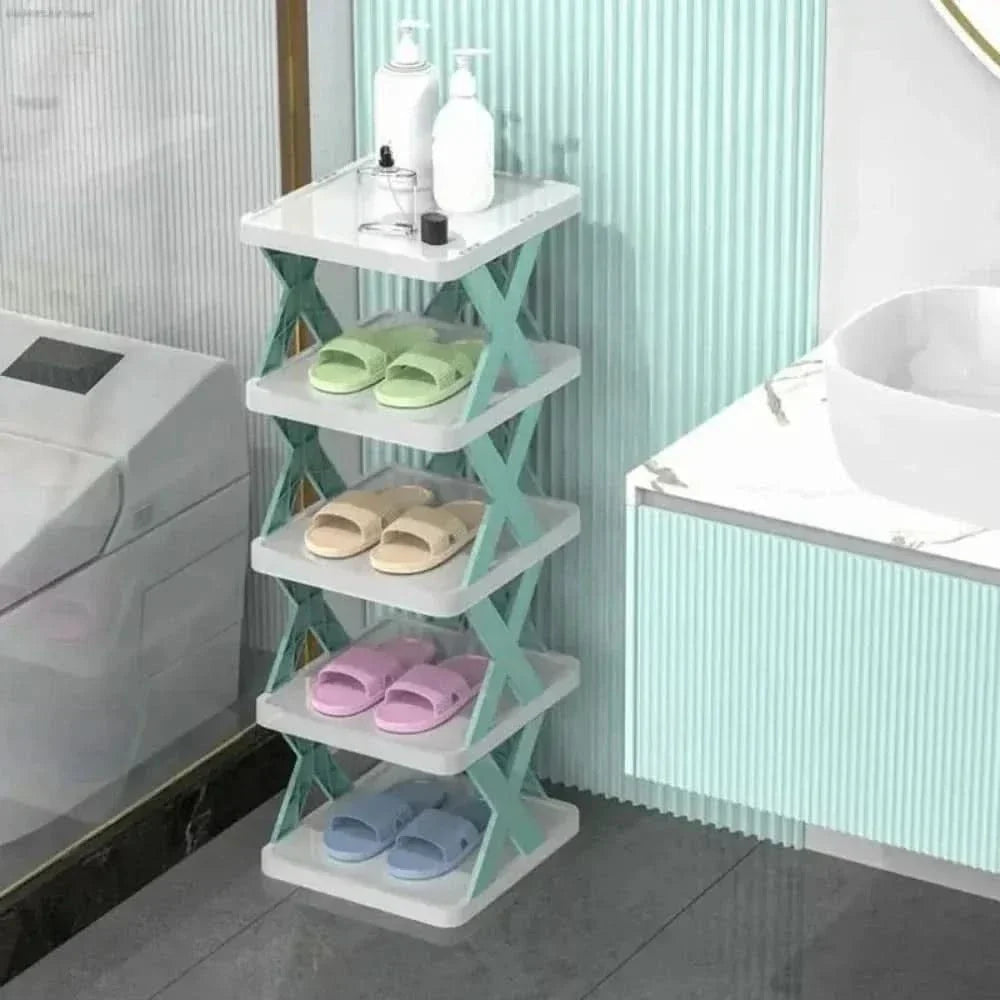 Siopsrl| Multi-layer shoe organizer for space-saving storage