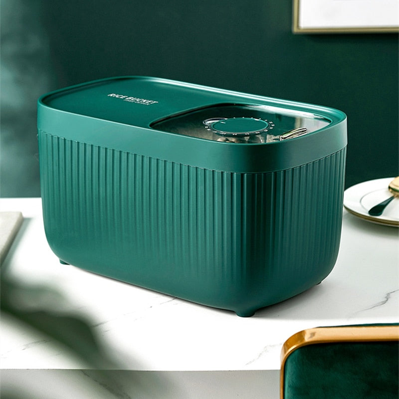 Siopsrl| Large Capacity Grain Container Organizer Box