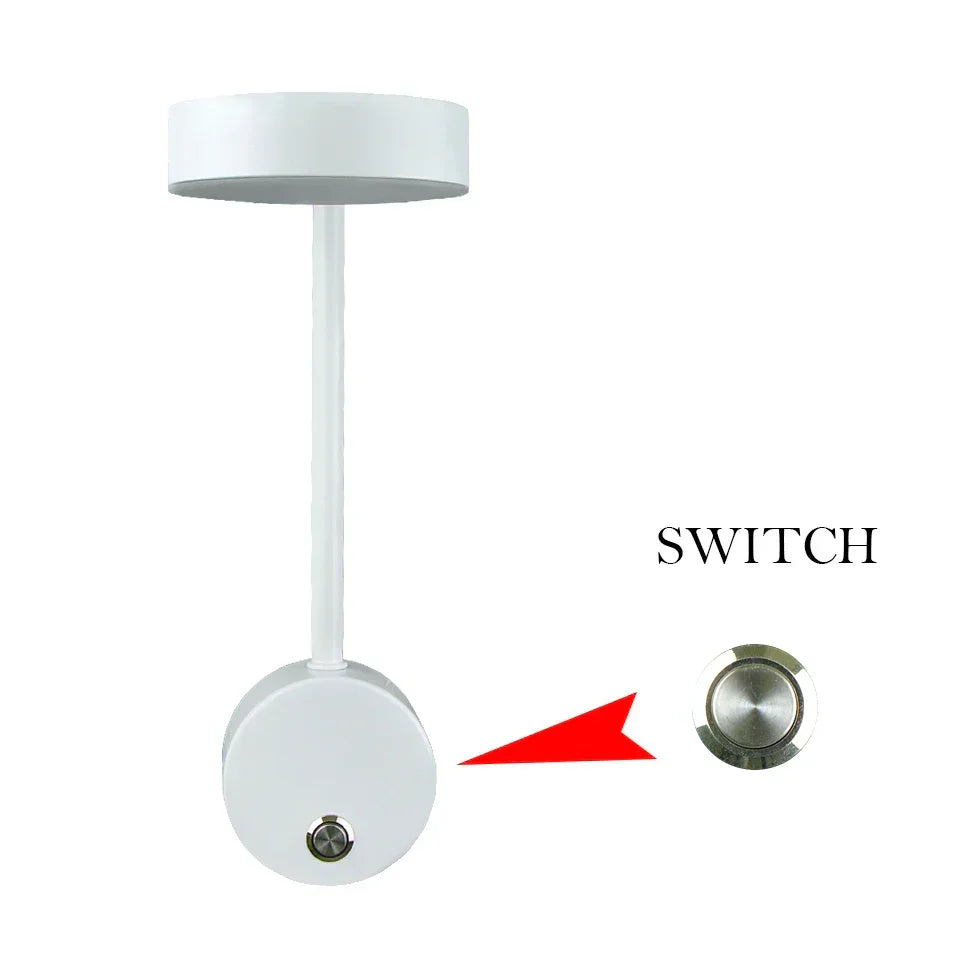 NordicGlow - Adjustable LED Wall Lamp for Modern Interior Siopsrl