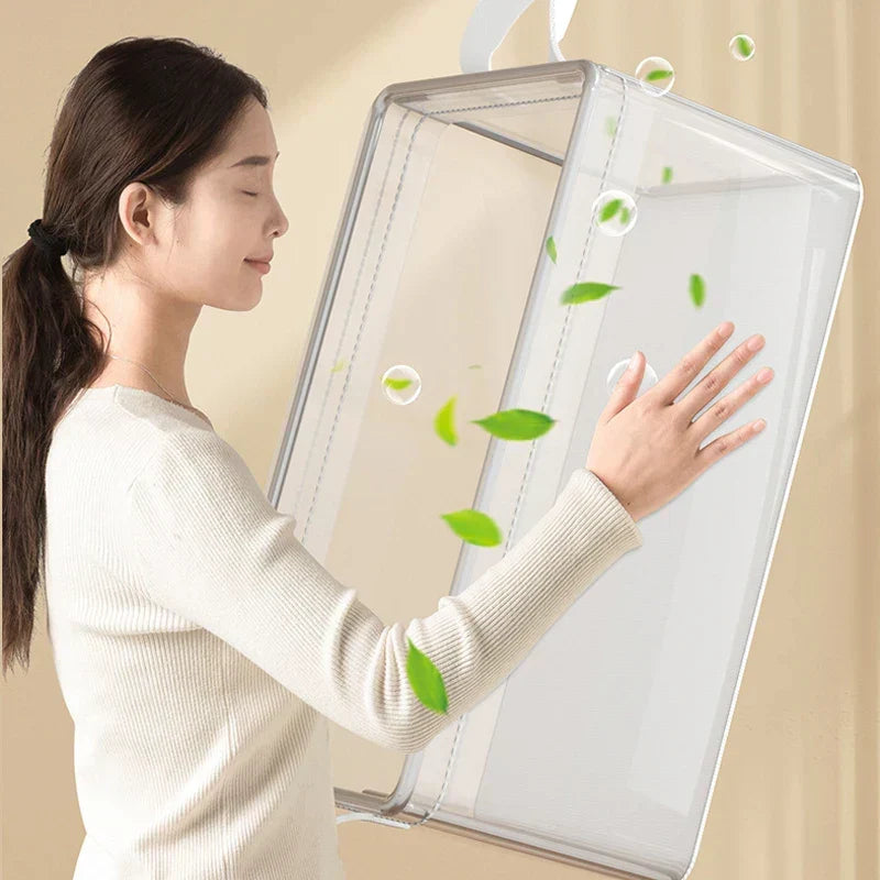 Siopsrl| ClearBoxx Storage Box | Transparent & Durable Design | Foldable & Space-Saving