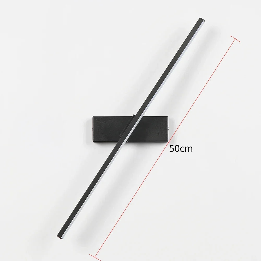 Siopsrl| AuroLite Adjustable LED Wall Light | 330° Swiveling | Modern Design for Bedroom & Living Room | Aluminum
