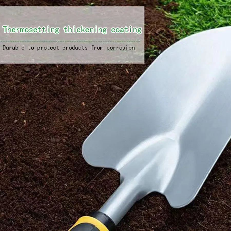 Siopsrl| Groviva Garden Tool Set 4-pcs. | Stainless Steel | Hoe & Shovel | For Digging, Planting & Weeding