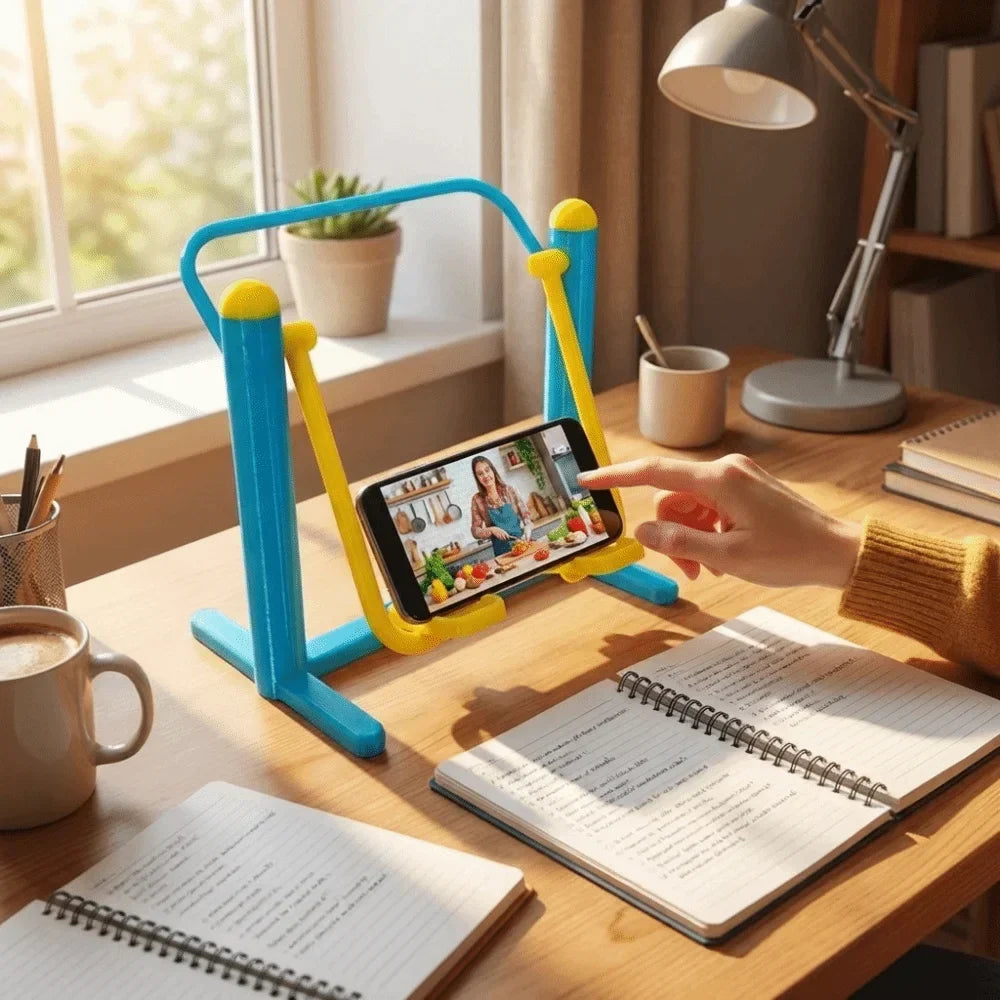 Gym Rack Phone Stand Holder
