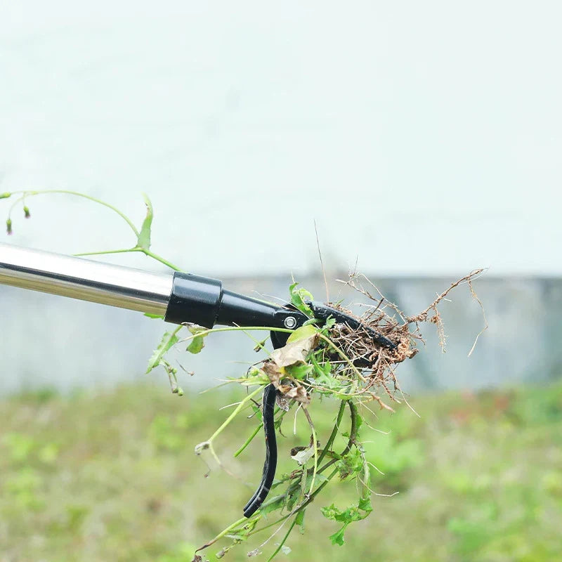 Siopsrl| Weed Puller without Bending – Root Remover with Scoop Clip for the Garden