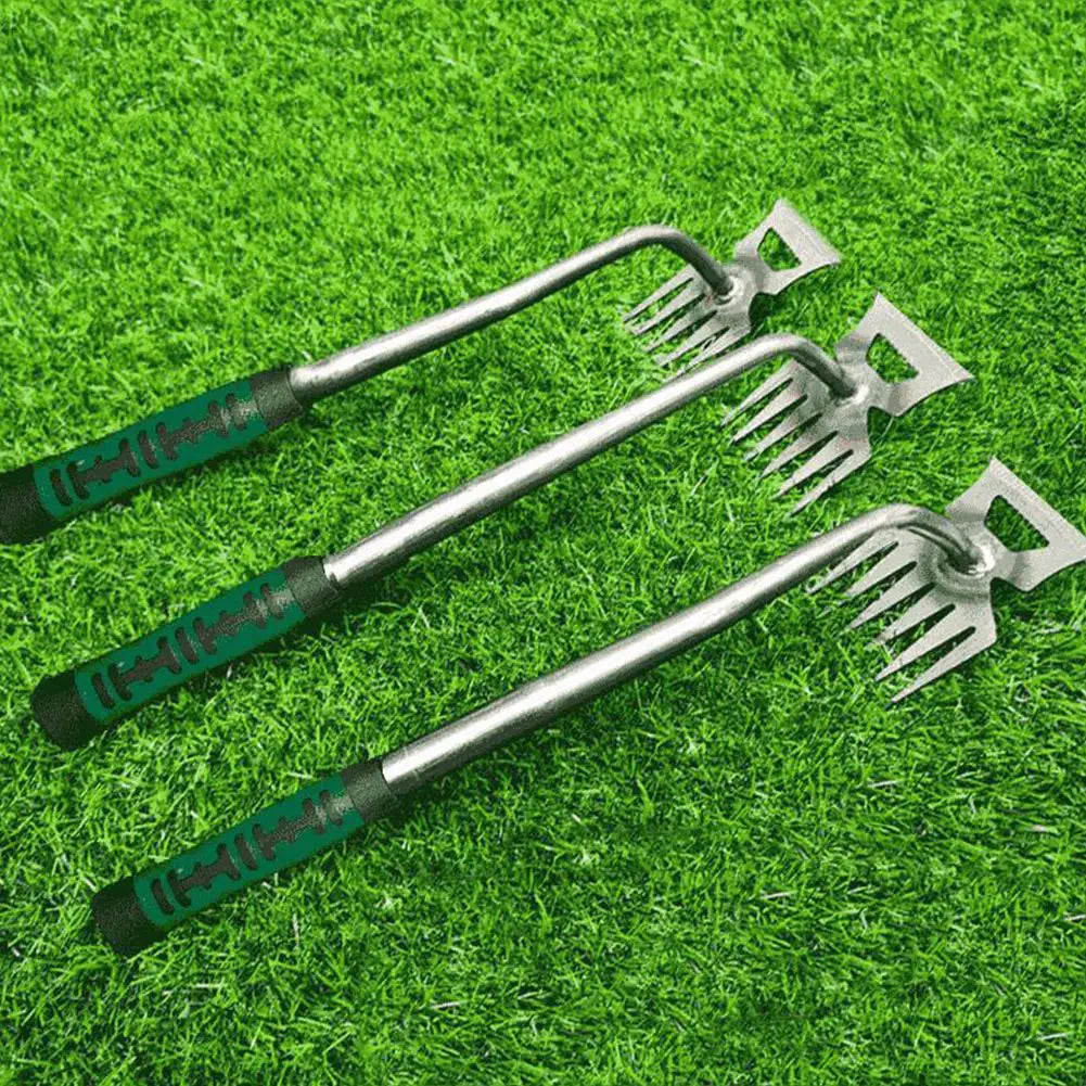 Siopsrl| Raveta Garden rake | Robust steel tines | Ergonomic handle | Effective against weeds & leaves