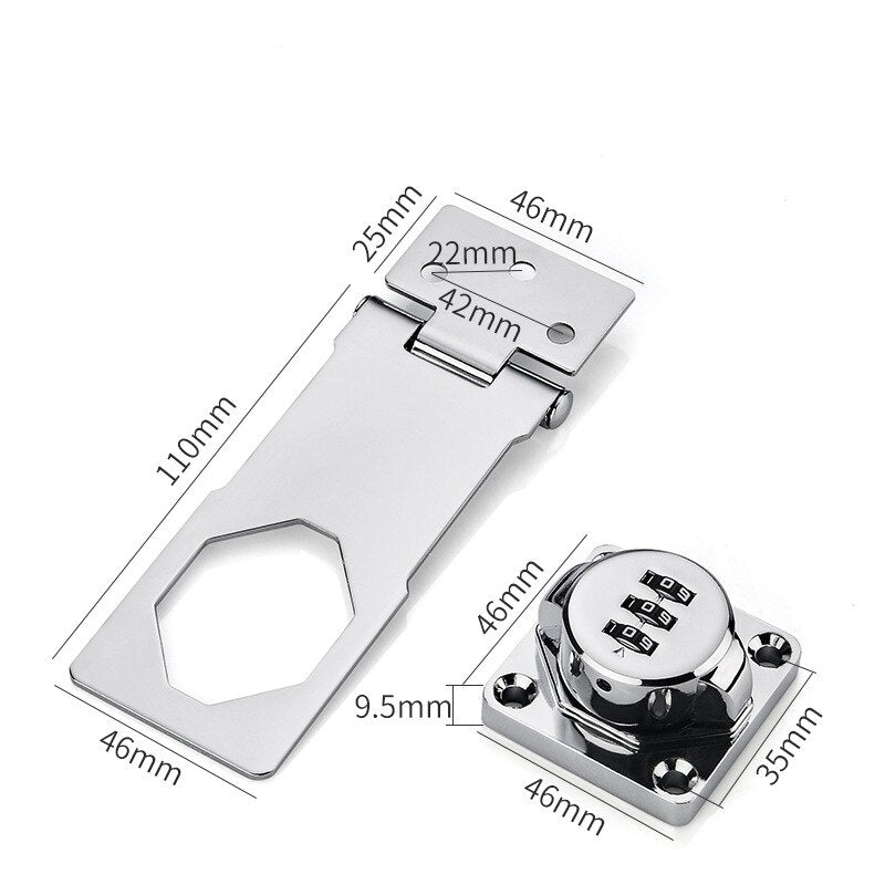 Siopsrl| Combo Security Guard Password Combination Lock