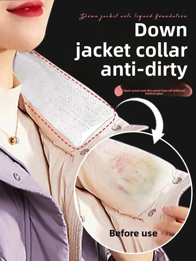 Siopsrl| Transparent Shirt Collar Anti-Stain Stickers