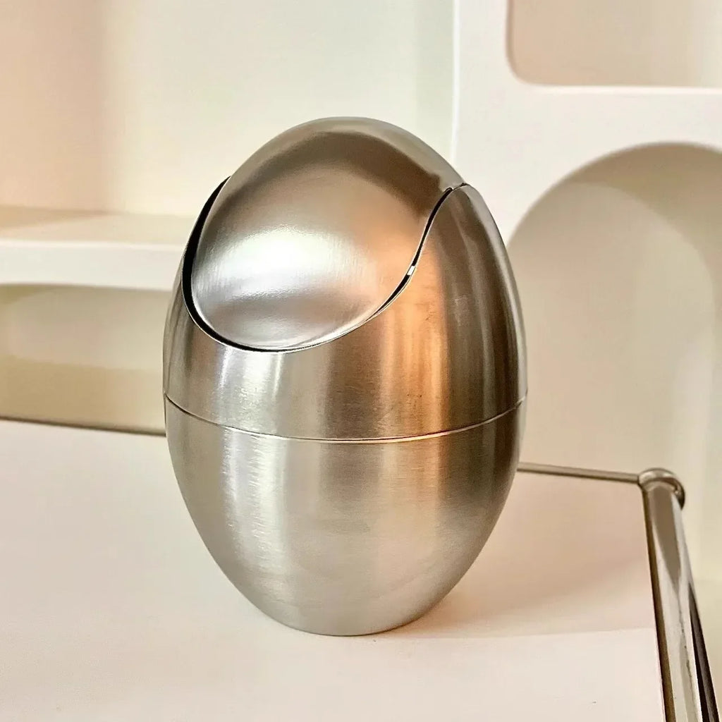 LuxBin Mini Trash Can made of Stainless Steel Siopsrl