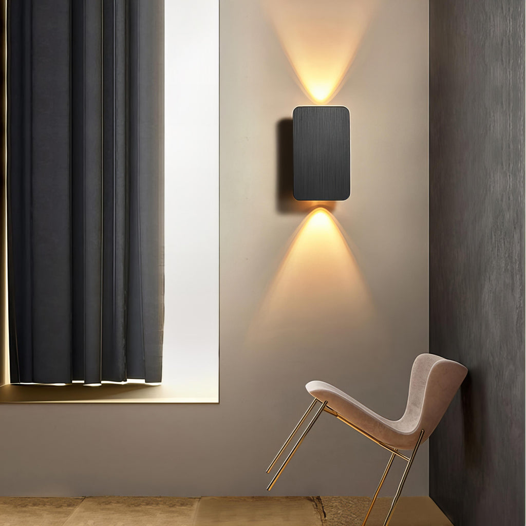 Siopsrl| Wall Light Modern Metal Rectangular LED Indoor