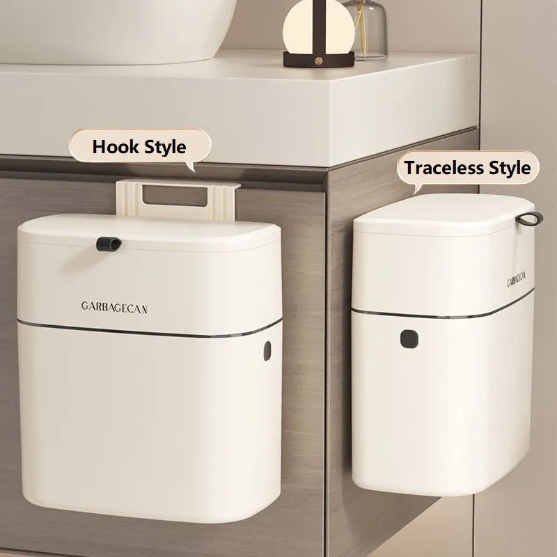 Siopsrl| Space-Saver Hangable Home Mini Trash Bin