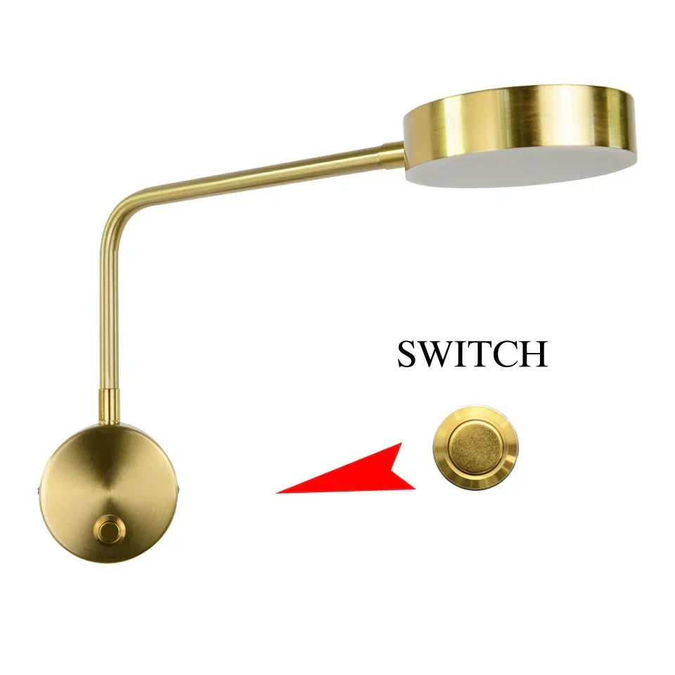 NordicGlow - Adjustable LED Wall Lamp for Modern Interior Siopsrl