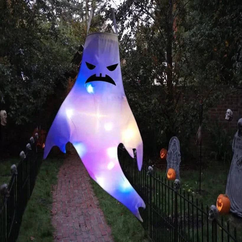 Siopsrl| Halloween Hanging Ghost Lights – LED Outdoor Decor