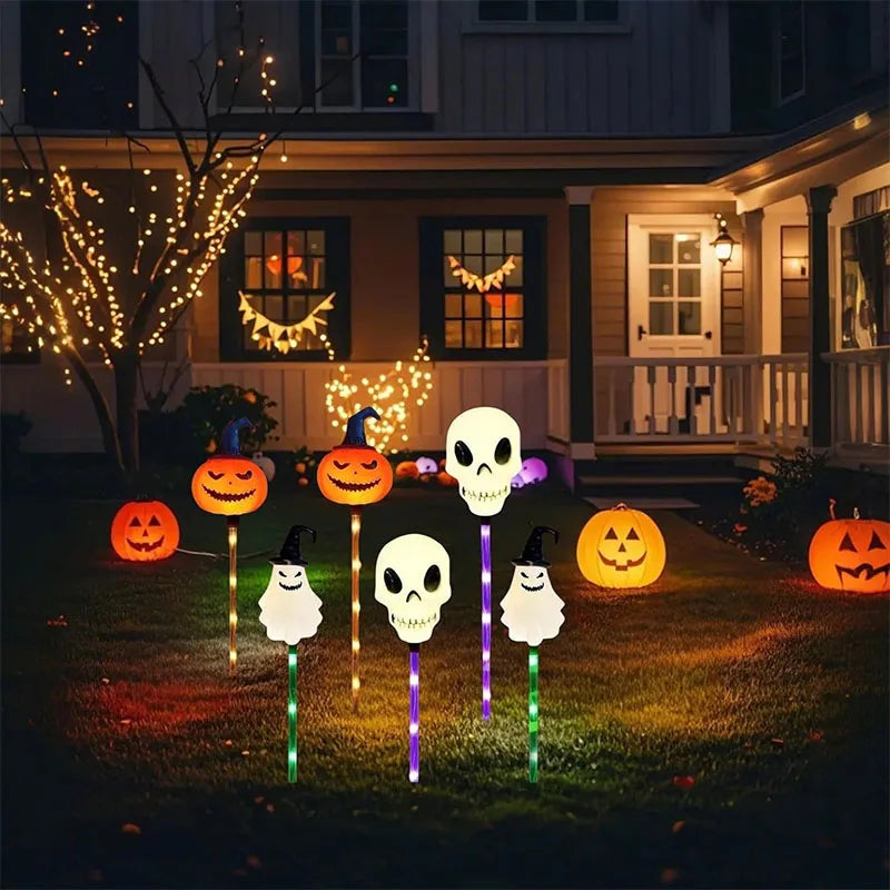 Siopsrl| Solar Halloween Pathway Lights