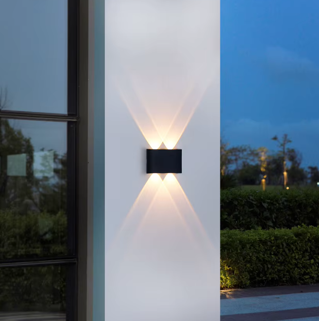 Siopsrl| Modern Indoor Outdoor Wall Light – Minimalist LED Fixture