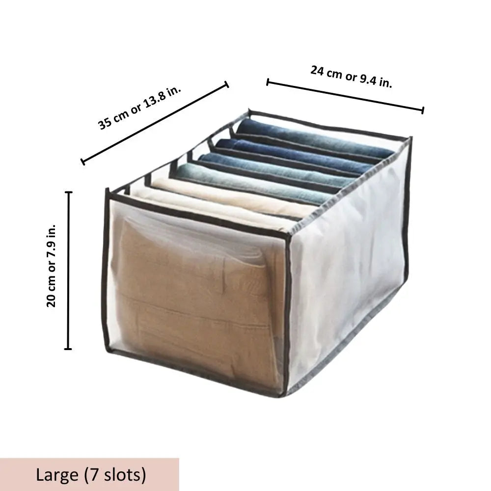 Siopsrl| Drawer Organizer Set — Clothing Storage for Neat Drawers