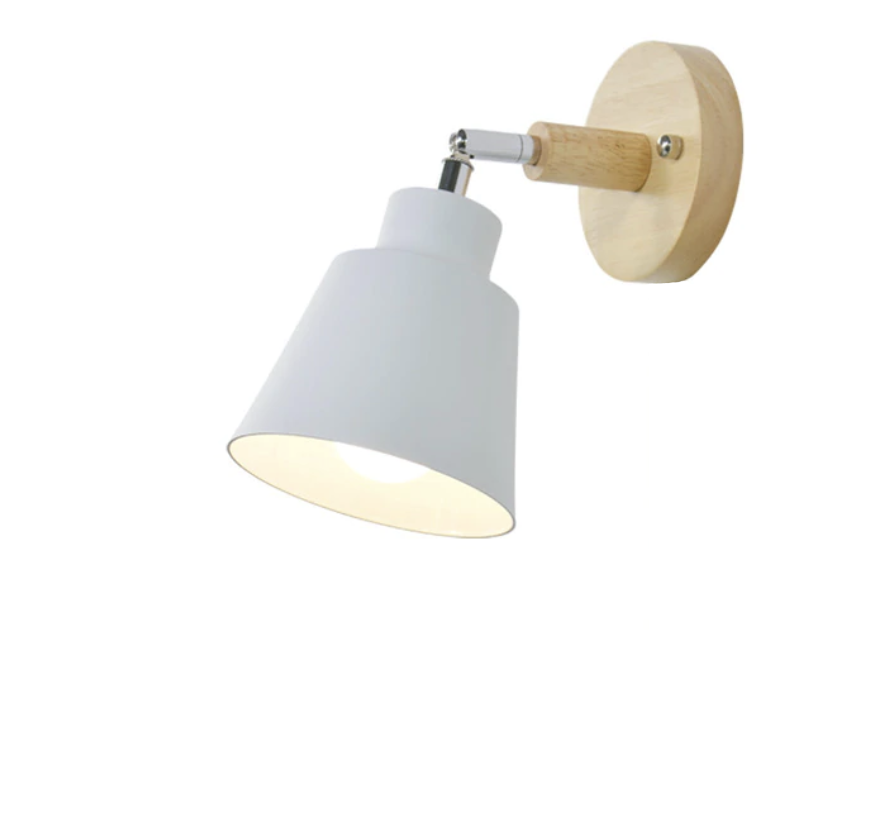 Siopsrl| Rotatable Collin Wall Light with Pull Chain Switch