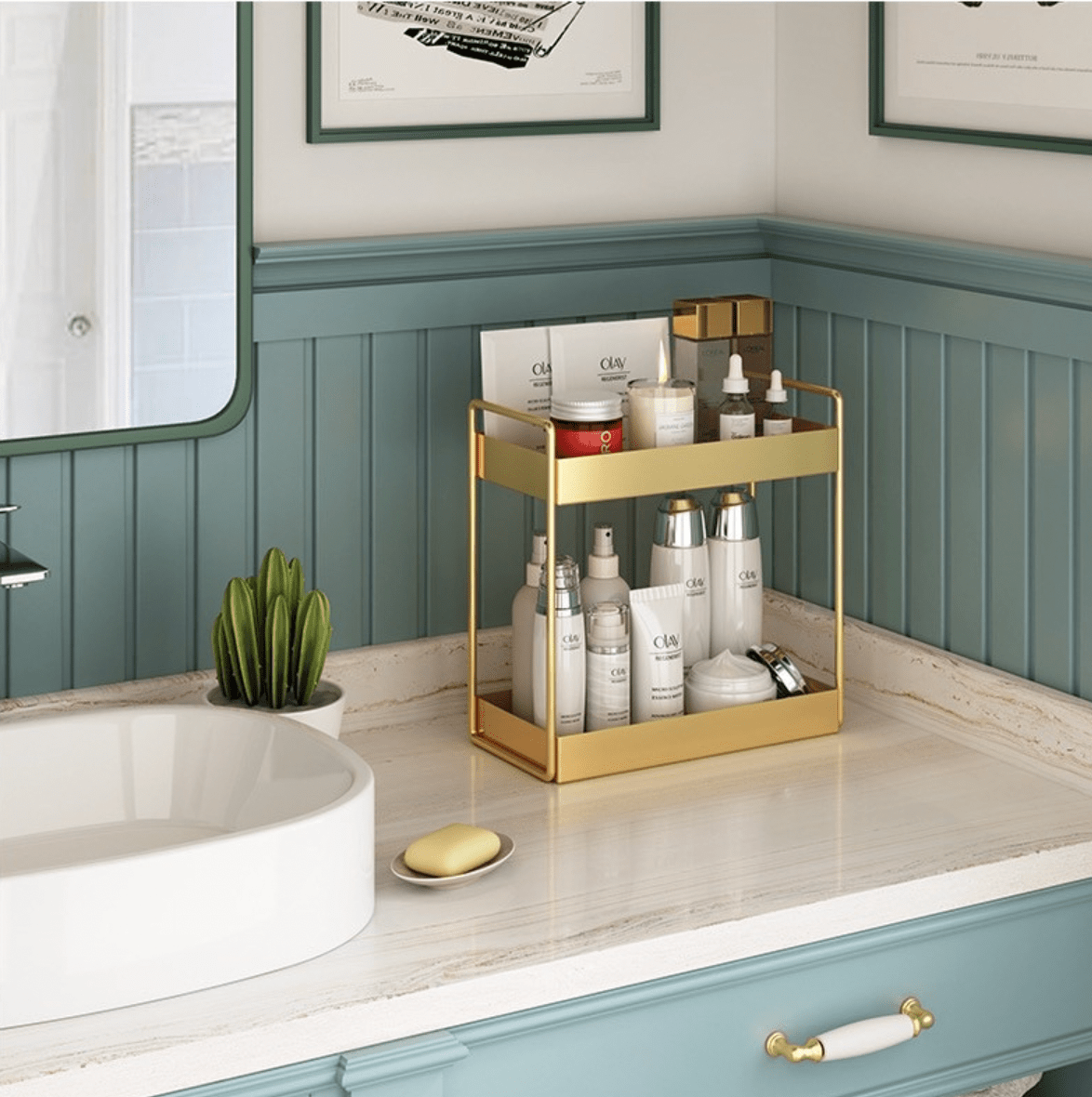 Siopsrl| LUXTRAY – Luxurious Metal Organizer Tray