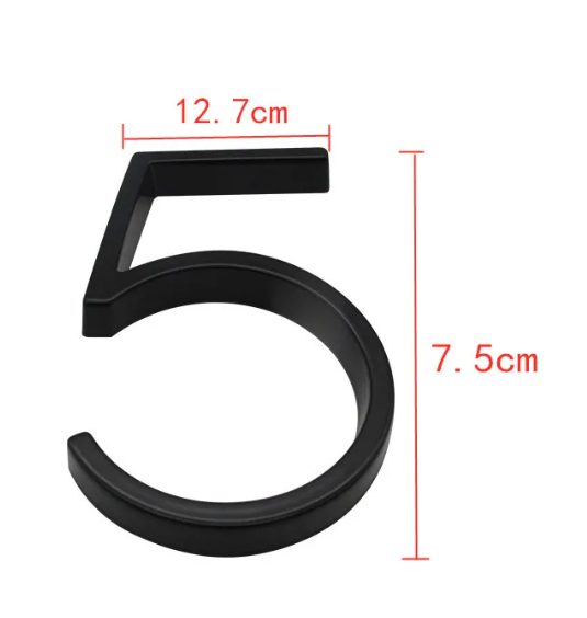 Siopsrl| Black house numbers
