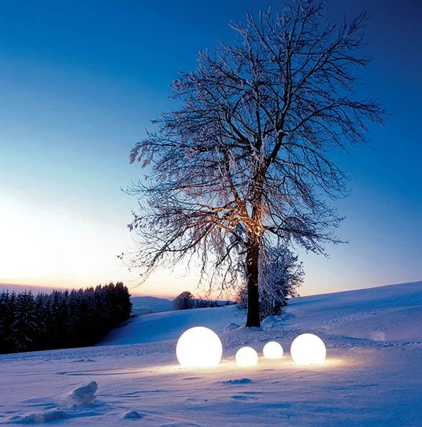 Siopsrl| Round Garden Lamp