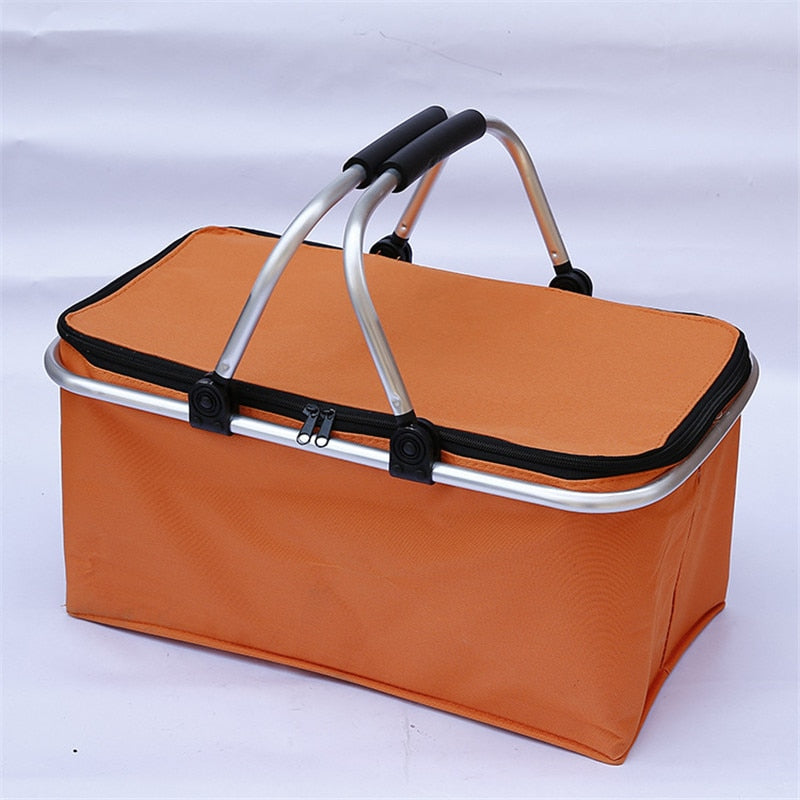 Siopsrl| Travel Fresh Cooler Foldable Camping Basket