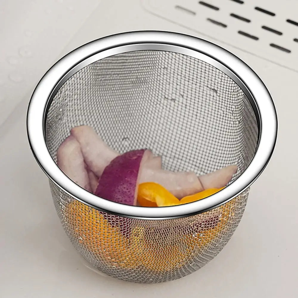 Siopsrl| Stainless Steel Sink Organizer Drain Basket