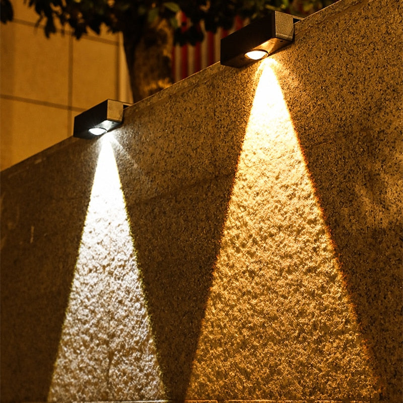 Siopsrl| Solar Garden Lighting with Rain and Wind Protection