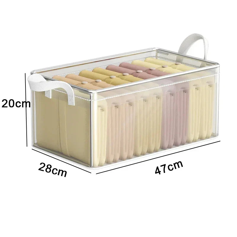Siopsrl| ClearBoxx Storage Box | Transparent & Durable Design | Foldable & Space-Saving